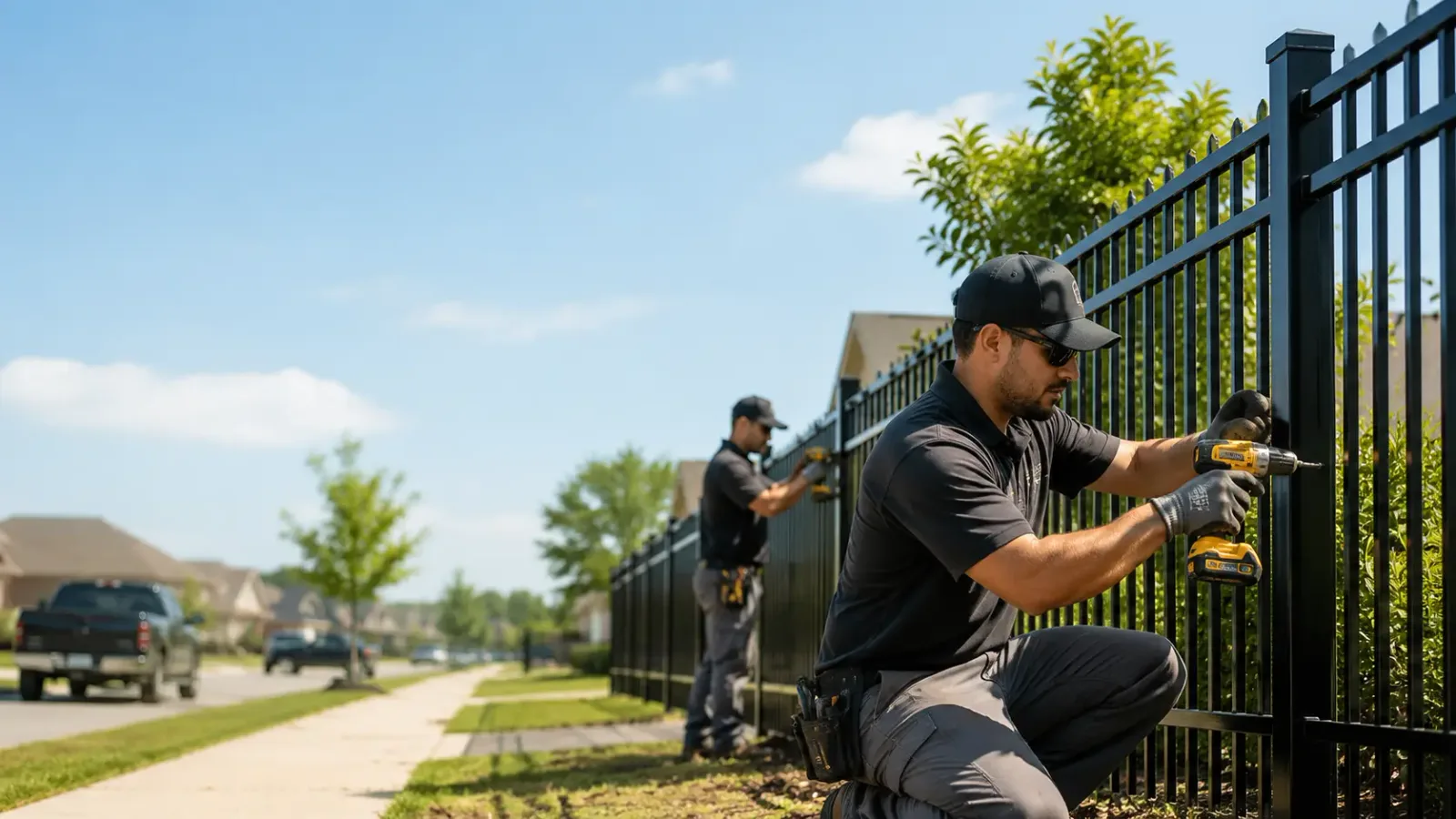 Metal Fence Installation in Middletown, NJ